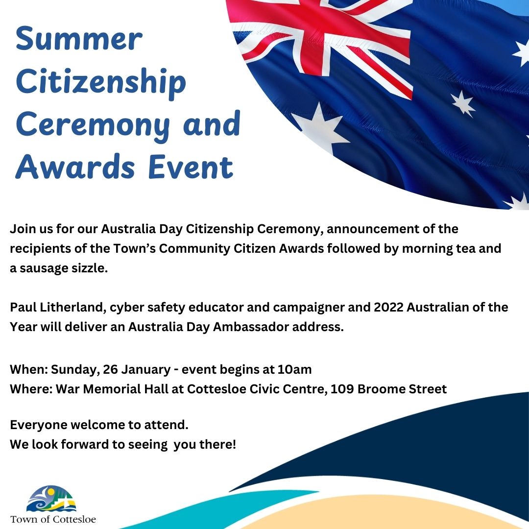 Summer Citizenship Ceremony and Awards Event