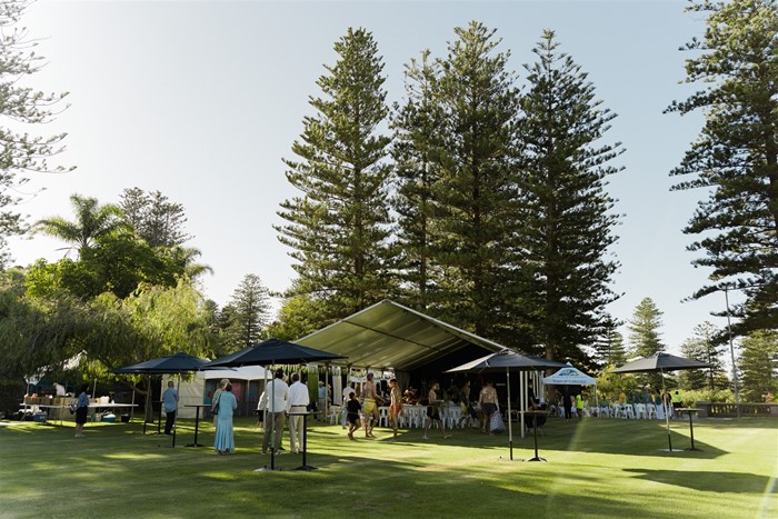 Image Gallery - Event Setup on the Main Lawn